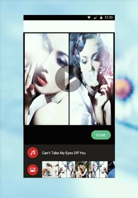 تعديل صور مع فيديو + الموسيقى screenshot 3