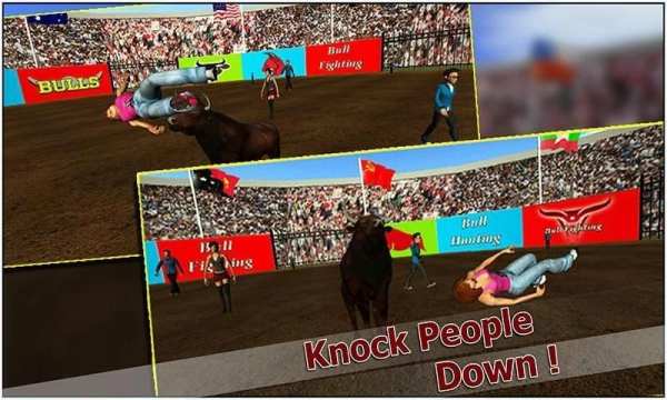 Serangan banteng marah 3d sim screenshot 15