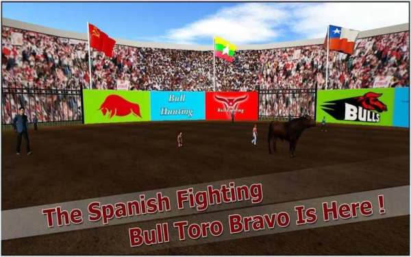 Serangan banteng marah 3d sim screenshot 8