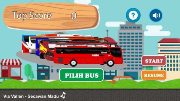 Agra Mas Bus Simulator 2017 स्क्रीनशॉट 1