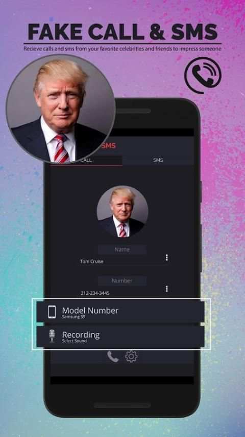 Ложный вызов и SMS Pro. скриншот 9