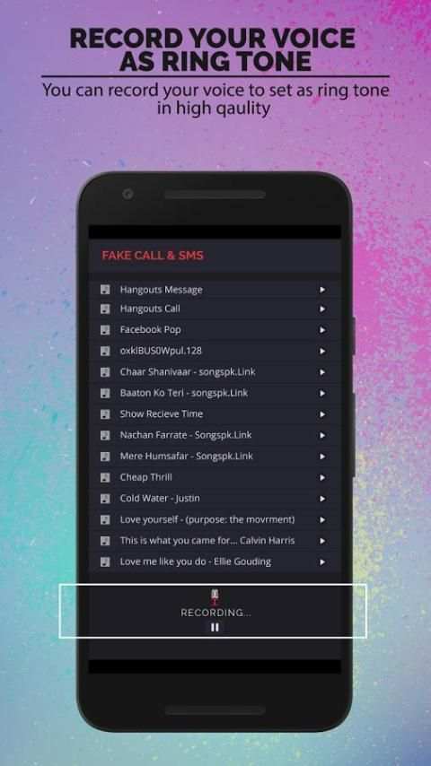 Ложный вызов и SMS Pro. скриншот 6