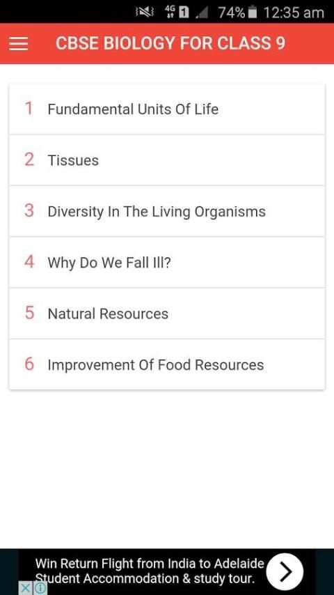 CBSE BIOLOGY FOR CLASS 9 screenshot 3