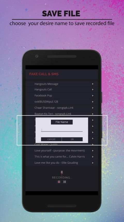 Ложный вызов и SMS Pro. скриншот 5