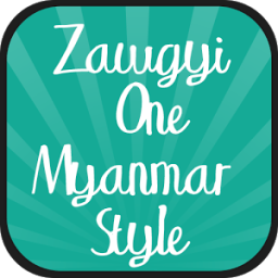 Zawgyi One Myanmar Style आइकन