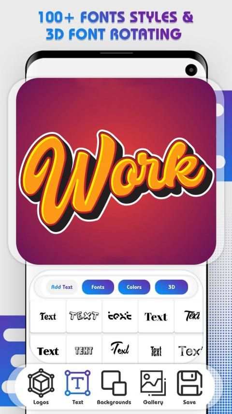 3D Logo Maker स्क्रीनशॉट 7
