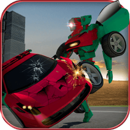 Car Robot Transformation icon