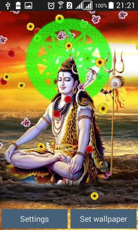 Lord Shiva Live Wallpaper स्क्रीनशॉट 1
