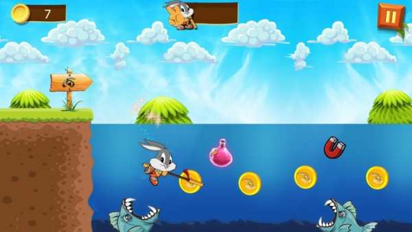 Супер кролик Looney кролик скриншот 2