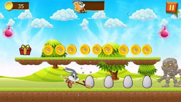 Супер кролик Looney кролик скриншот 3