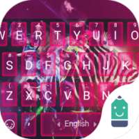 Zebra Waves Typany Keyboard