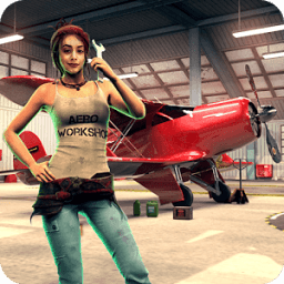 ikon Airplane Mechanic Garage Sim