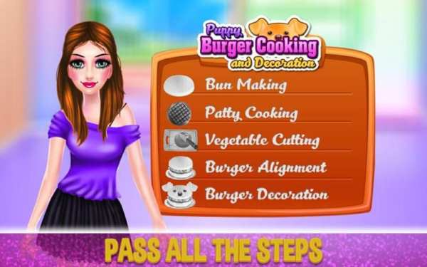 Puppy Burger Cooking and Decoration screenshot 7