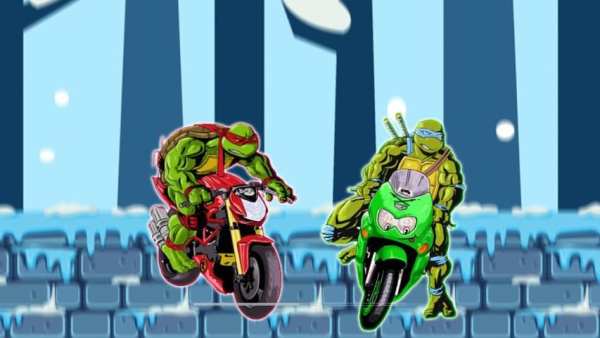 racing turtle motorcycle ninja screenshot 1