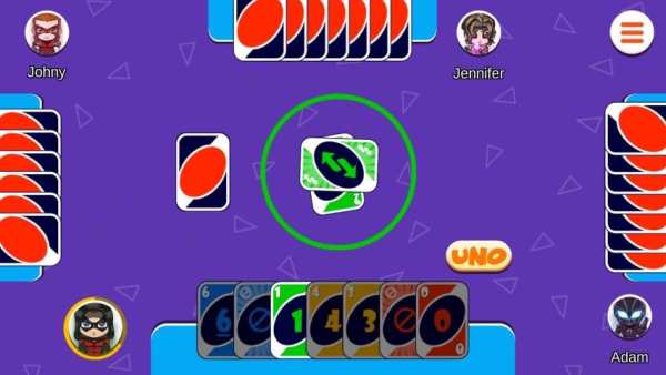 Sweet Uno Game स्क्रीनशॉट 1