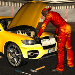 Car Mechanic WorkShop 3D Sim иконка