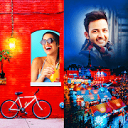 Frames : Photo Frame, Blur, PIP, Background Editor आइकन