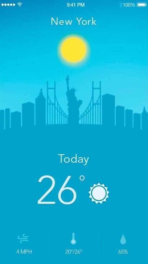 Solo Weather Widget screenshot 1