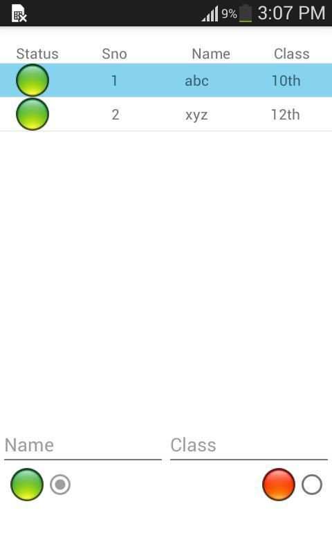 My Classes screenshot 1