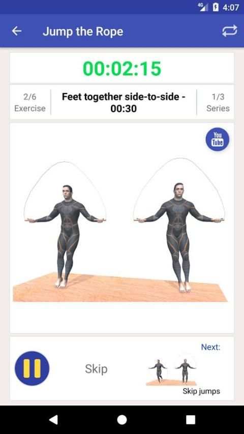 Jump Rope Workout скриншот 1