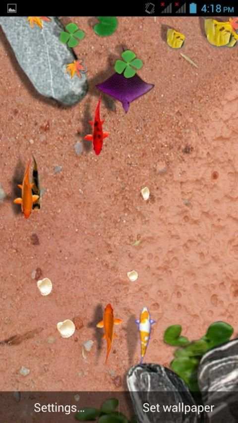 Fishes Live Wallpaper स्क्रीनशॉट 9