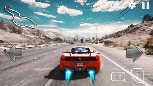 Traffic City Racing Car скриншот 1