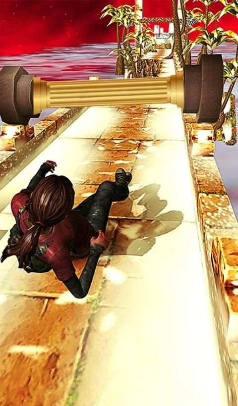 Temple Snow Run скриншот 2