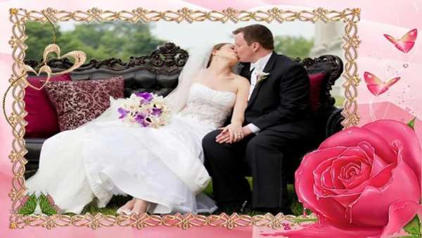 Wedding Photo Frames скриншот 2