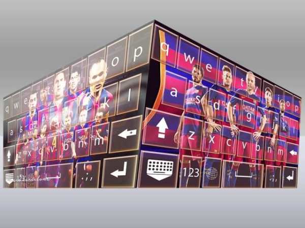 FC Barcelona Keyboard themes screenshot 4