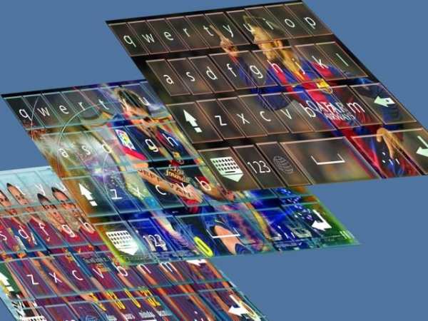FC Barcelona Keyboard themes screenshot 3