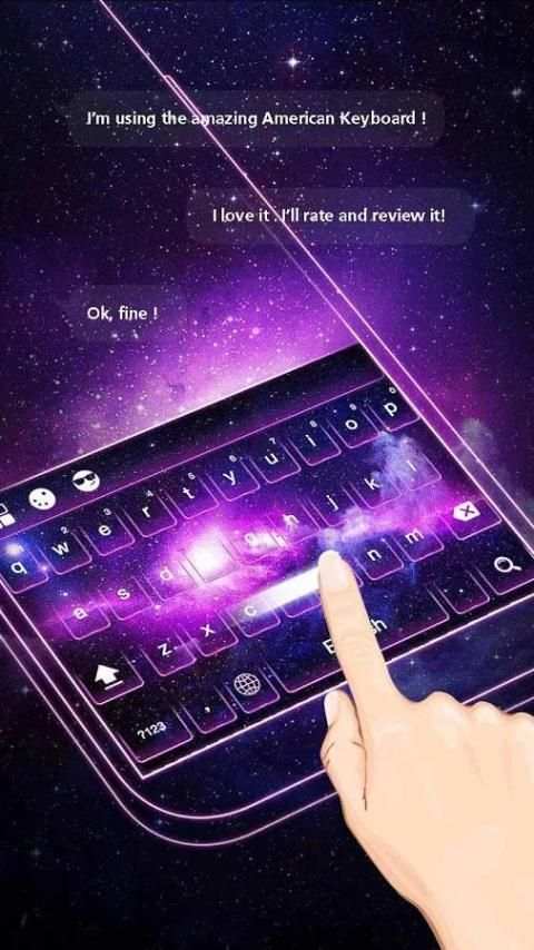 Galaxy Keyboard screenshot 1