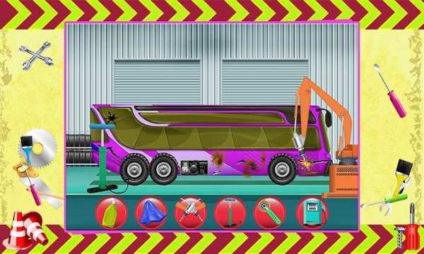 Bus Repair Mechanic Shop screenshot 5