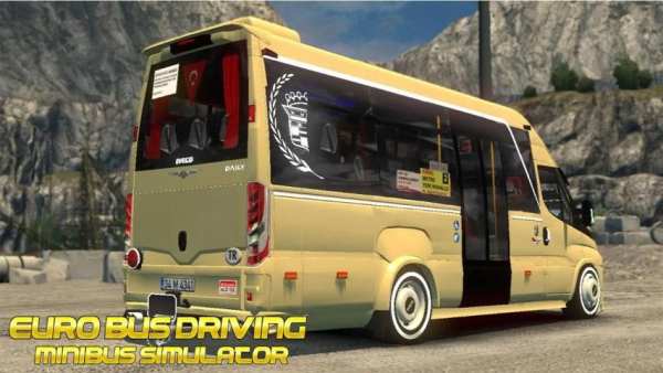 Euro Bus Minibus Simulator 2020 : Bus Driving Sim screenshot 4