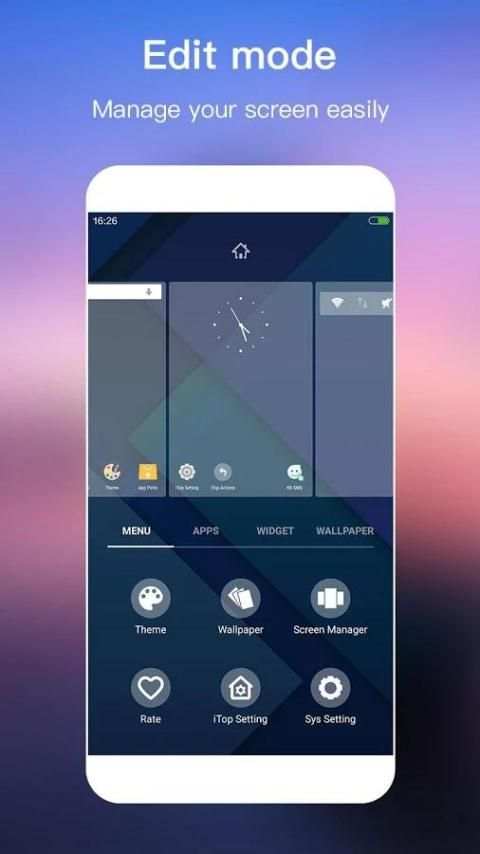 iTop Launcher - Top, Modern screenshot 4