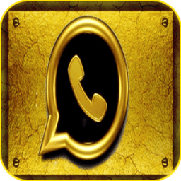 ikon الواتس اب الجديد الذهبي + GOLD