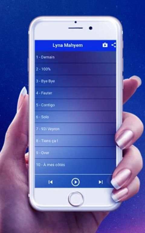 MP3 Chansons Lyna Mahyem screenshot 1