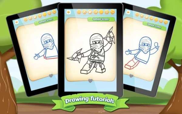 How to Draw Lego Ninjago screenshot 5