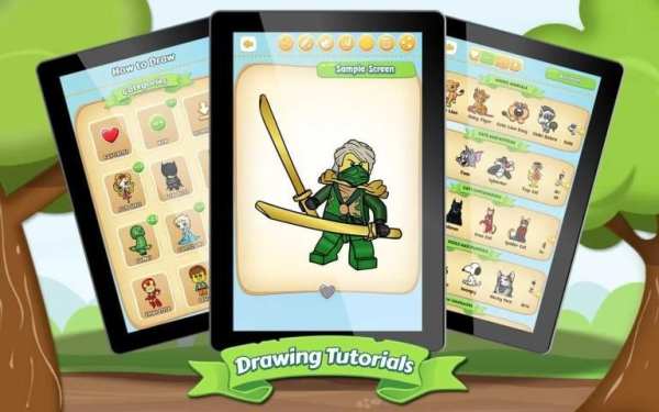 How to Draw Lego Ninjago screenshot 4