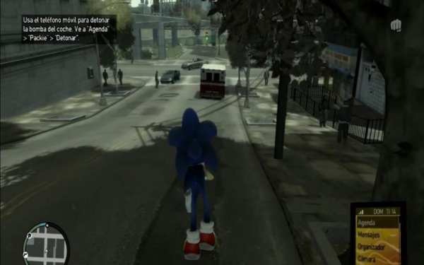 your sonic gta run mods screenshot 3