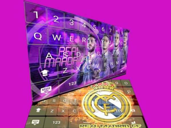Real madrid keyboard themes screenshot 4