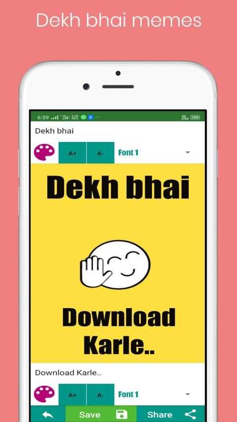 Aur Batao Meme Maker - Generate Memes - ABBM स्क्रीनशॉट 5