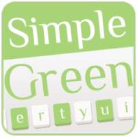Simple Green Theme Keyboard