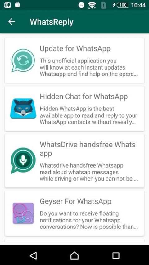 WhastReply for whatsapp скриншот 1