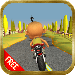 Upin Moto Ipin run icon