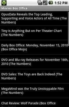 Movies Box Office 1.6+ screenshot 1
