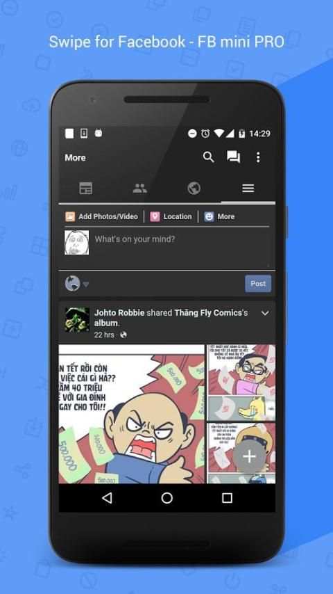 New Messenger for Facebook स्क्रीनशॉट 5