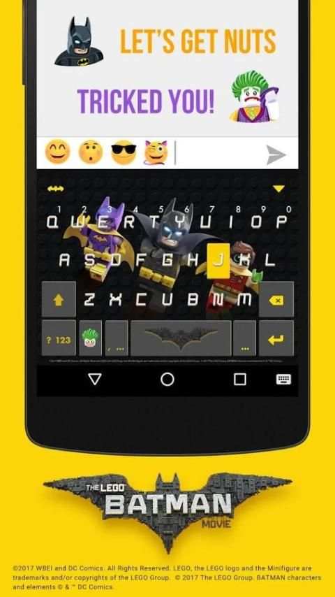 LEGO Batman Kika KeyboardTheme screenshot 4