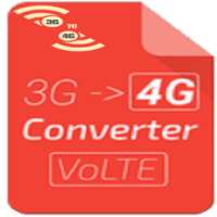 Guide 4G on 3G Phone VoLTE Jio