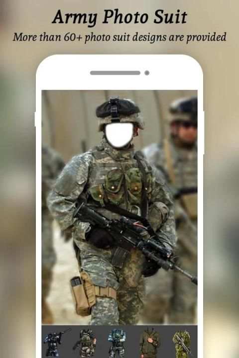 Commando Photo Suit скриншот 5