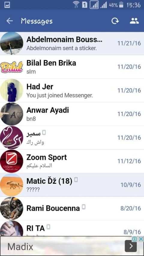 Messenger Lite GO to Facebook screenshot 1